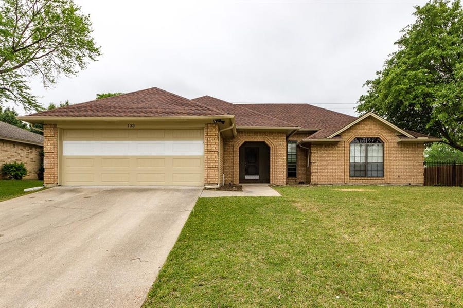 Property photo for 133 Springhill Drive, Hurst, TX